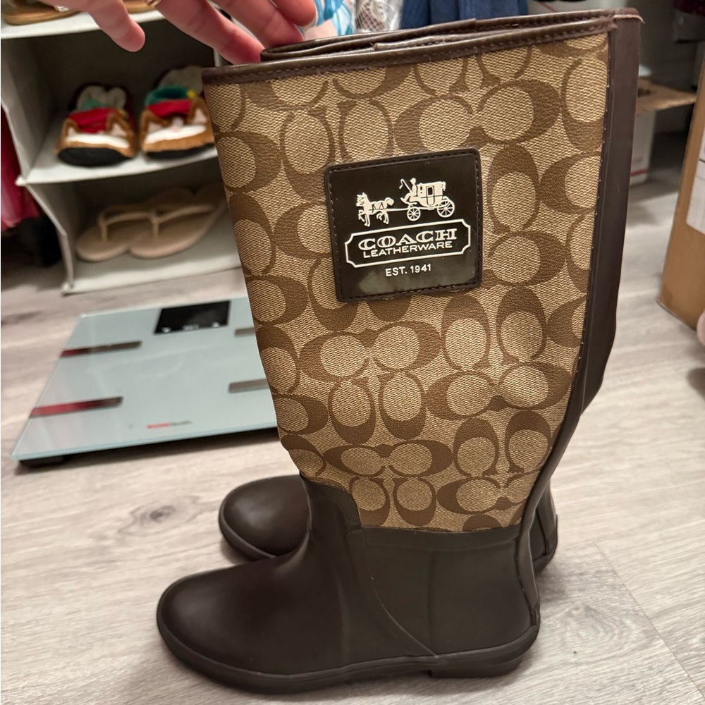 Coach boots ❌❌SOLD❌❌